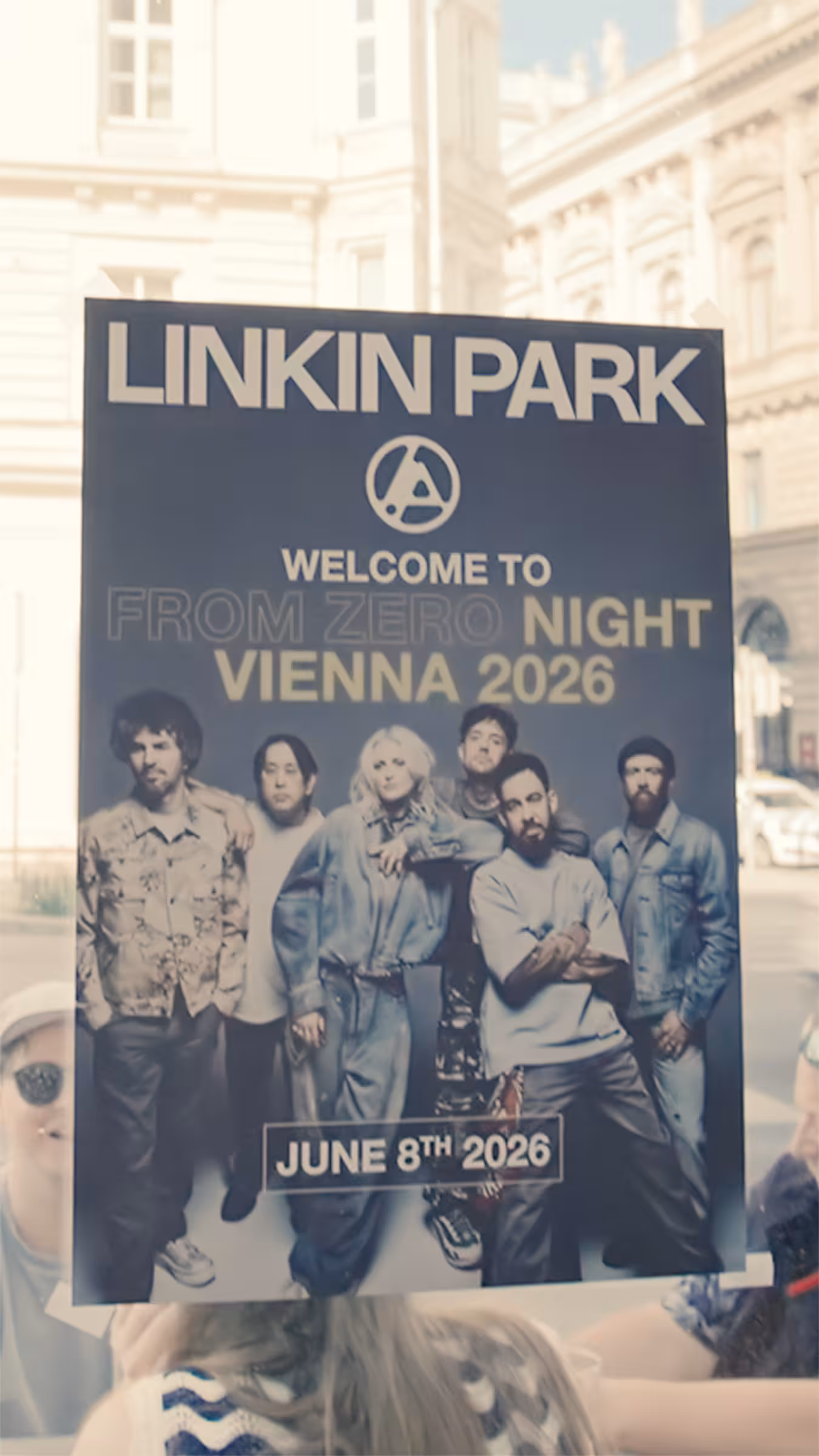 Linkin Park: From Zero Night Wien — vertikales Filmbild