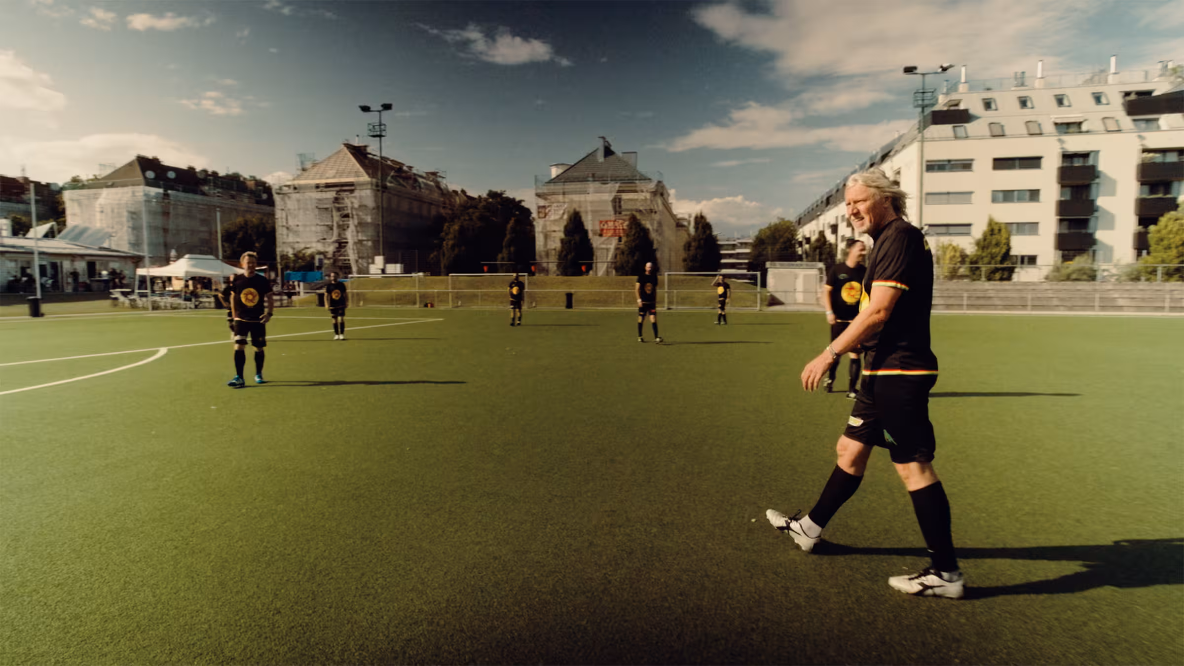 Iron Maiden FC gegen Nova Rock — Filmbild vom Spiel