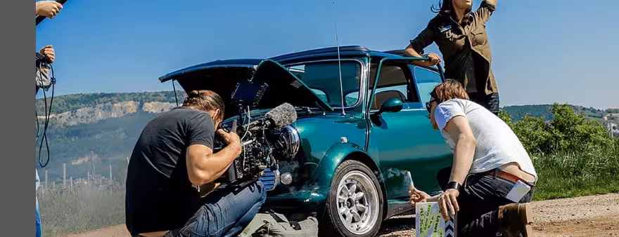 Perdurabo Film during production