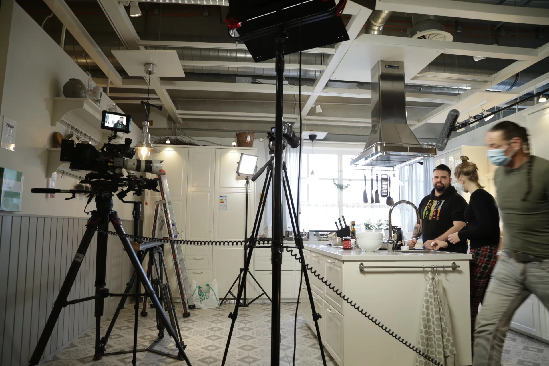 Perdurabo Film on set